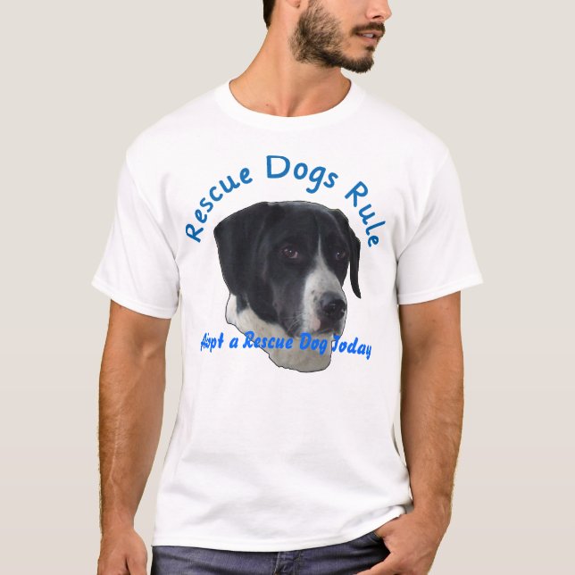 T-shirt La délivrance poursuit la règle (Devant)