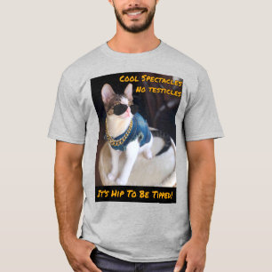 T-shirt La DÉLIVRANCE UNISEXE TNR de chat "c'est hanche 