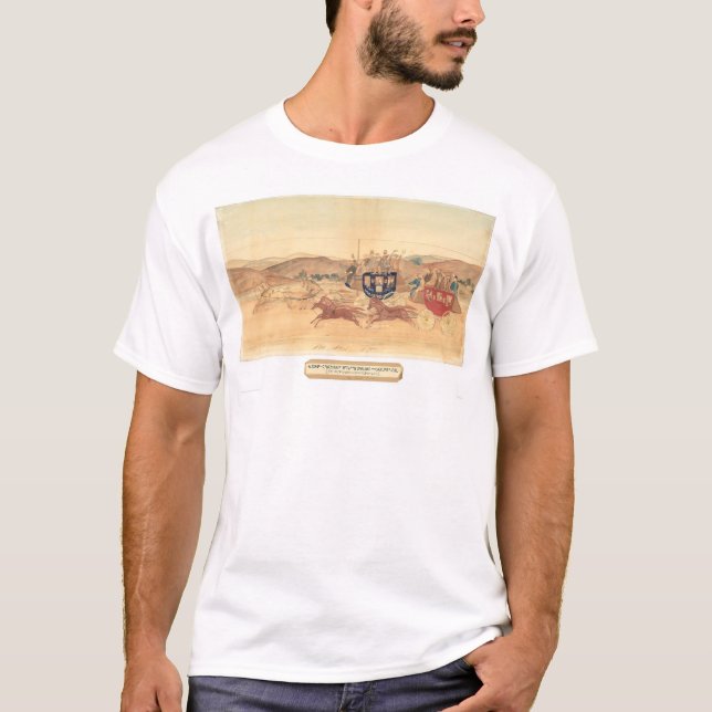 T-shirt La dernière course (0819A) (Devant)