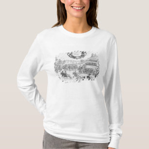 T-shirt La dernière course de course de cheval