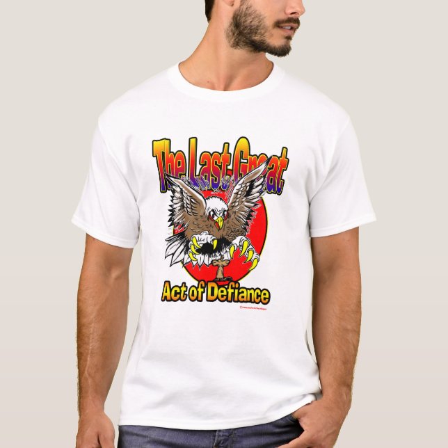 T-shirt La dernière grande Loi du défi (Devant)