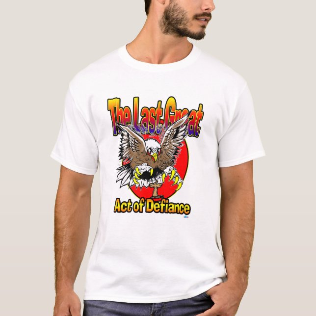 T-shirt La dernière grande Loi du défi (Devant)