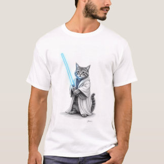 T-shirt La Dernière Meowdi : Une légende de chat Sci-Fi