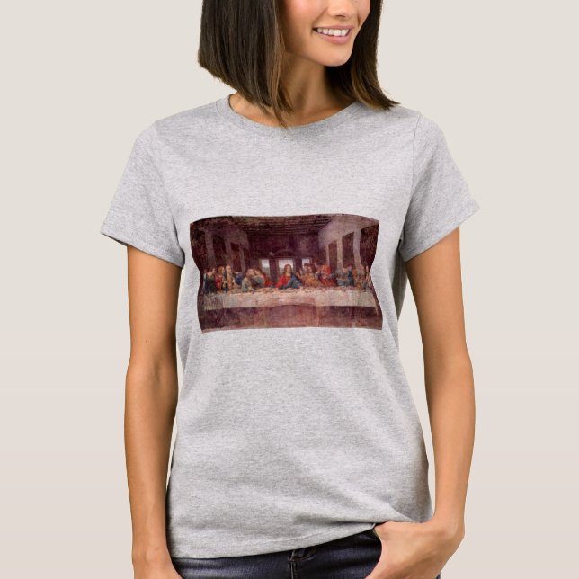 T-shirt La Dernière soupe de Léonard de Vinci (Devant)