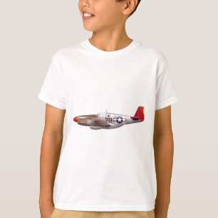T-shirt La deuxième guerre mondiale vintage d'aviateurs d