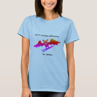 T-shirt La différence n'est pas un défaut