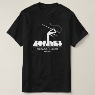 T-shirt La discothèque du restaurant Zorine, Chicago, IL