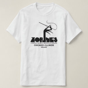 T-shirt La discothèque du restaurant Zorine, Chicago, IL