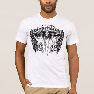 T-shirt la dissension "m'alimentent votre mort "