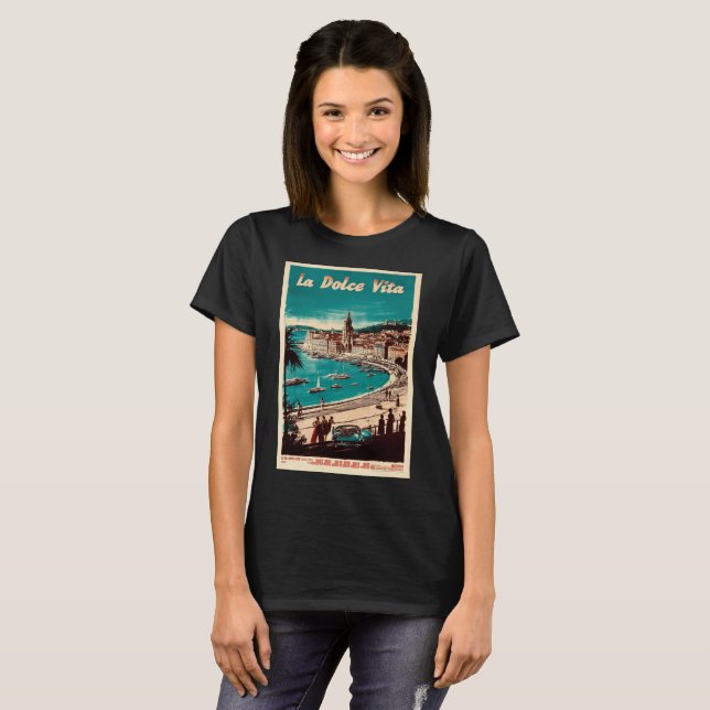 T-shirt La Dolce Vita - Limited Edition (781) (Devant entier)