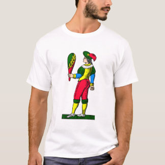 T-shirt La donna di bastoni