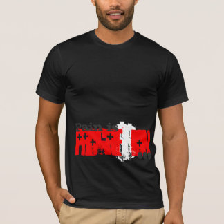 T-shirt La douleur est Croix-Rouge de progression