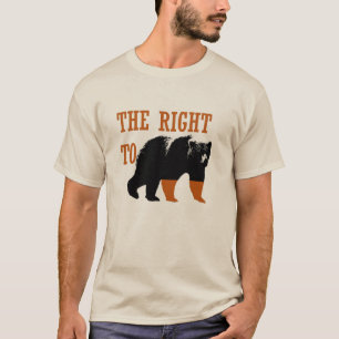 T-shirt La droite de soutenir des bras