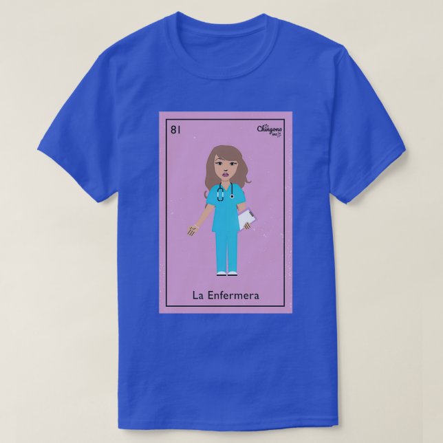 T-shirt La Enfermera 1 (Design devant)