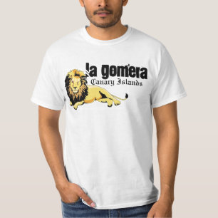 T-shirt La faite sur commande Gomera, Îles Canaries