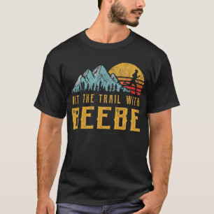 T-shirt La famille BEEBE Courir - Touchez le sentier avec 