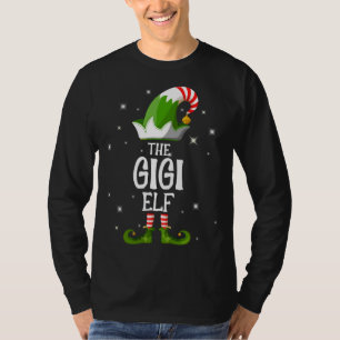 T-shirt La famille des elfes Gigi qui correspond à Noël
