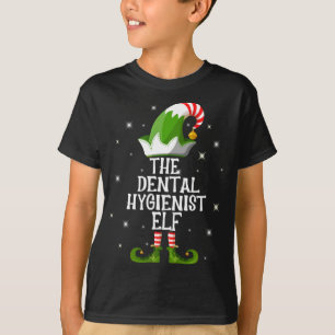 T-shirt La famille des elfes hygiénistes dentaires qui cor
