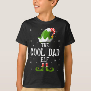 T-shirt La famille des elfes papa Cool correspond à Noël