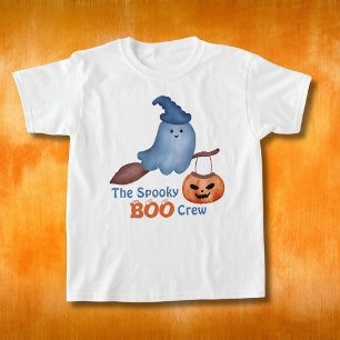 T-shirt La famille Éffrayante Boo Halloween qui correspond
