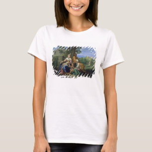 T-shirt La famille sainte avec des solides solubles. John,