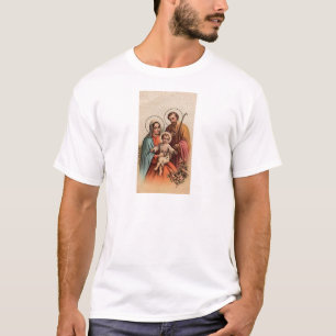 T-shirt La famille sainte - Jésus, Mary, et Joseph