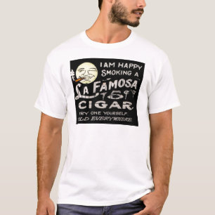 T-shirt La Famosa glissière de lanterne magique vintage d