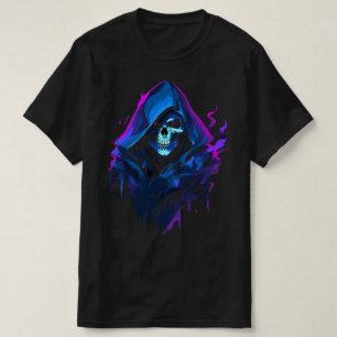 T-shirt La Faucheuse Attend, Mort Lui-Même