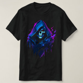 T-shirt La Faucheuse Attend, Mort Lui-Même