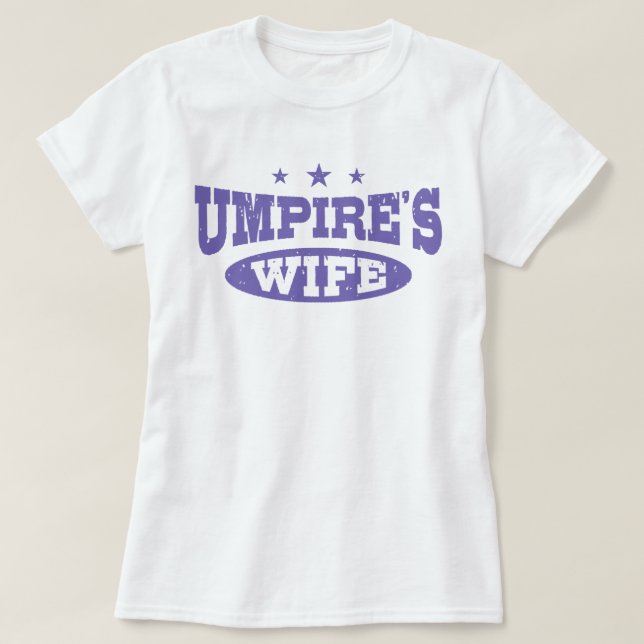 T-shirt La femme du juge-arbitre (Design devant)