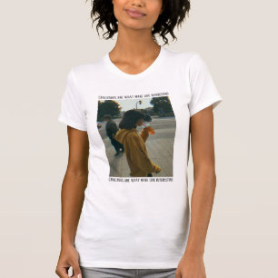 T-shirt La femme forte qui défie les probabilités