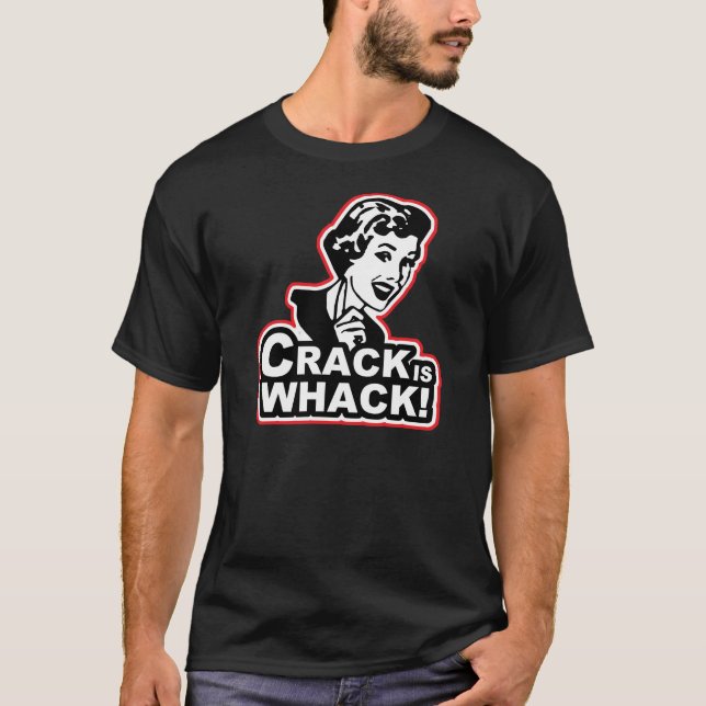 T-shirt La fente est se battent (Devant)