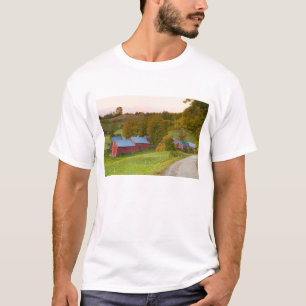 T-shirt La ferme de Jenne dans Woodstock, Vermont. Chute