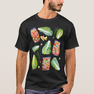 T-shirt La fermentation amusante des ingrédients Kimchi A