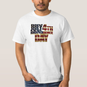T-shirt La fête de l'Indépendance du 4 juillet 002