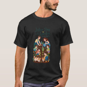 T-shirt La fête du Travail au jardin, grandir ensemble, fa