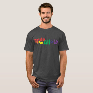 T-shirt La fierté est pour tous les nous chemise