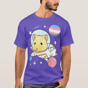 T-shirt La Fierté tranchante de l'espace de cochon de Guin
