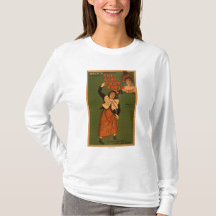 T-shirt "La fille affiche de musical de théâtre de Paris