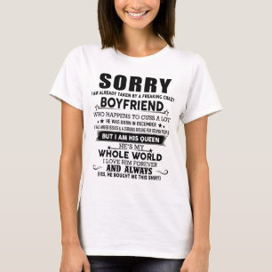 T-shirt La Fille Avoir Un Petit Ami Est Né En Décembre