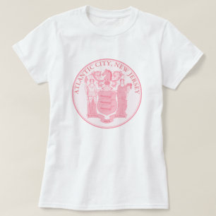 T-shirt La fille de New Jersey personnalisent