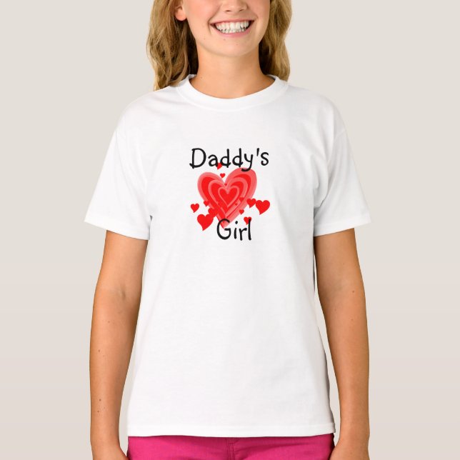 T-shirt La fille de papa (Devant)