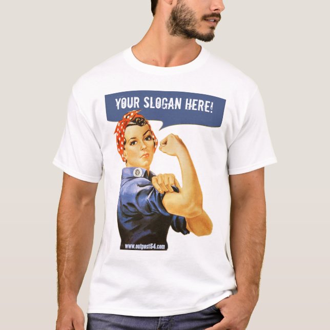 T-shirt La fille de victoire fait votre déclaration ! (Devant)