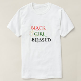 T-shirt La fille noire bénie