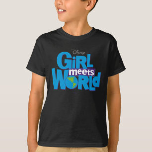 T-shirt La Fille rencontre la chemise d'équipage du monde