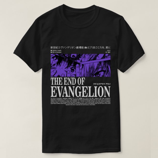 T-shirt La fin de l'évangélisation (Design devant)