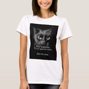 T-SHIRT LA FIN DE SUPPORT. .JUST DE MORSURE LE FONT !