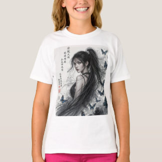 T-shirt La Fleur de Geisha – Élégance Japonaise Intemporel