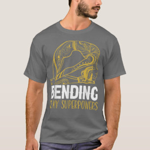 T-shirt La flexion est mes superpuissances Entraînement sp