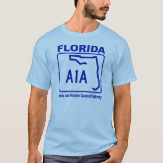 T-shirt La Floride route côtière pittoresque et historique